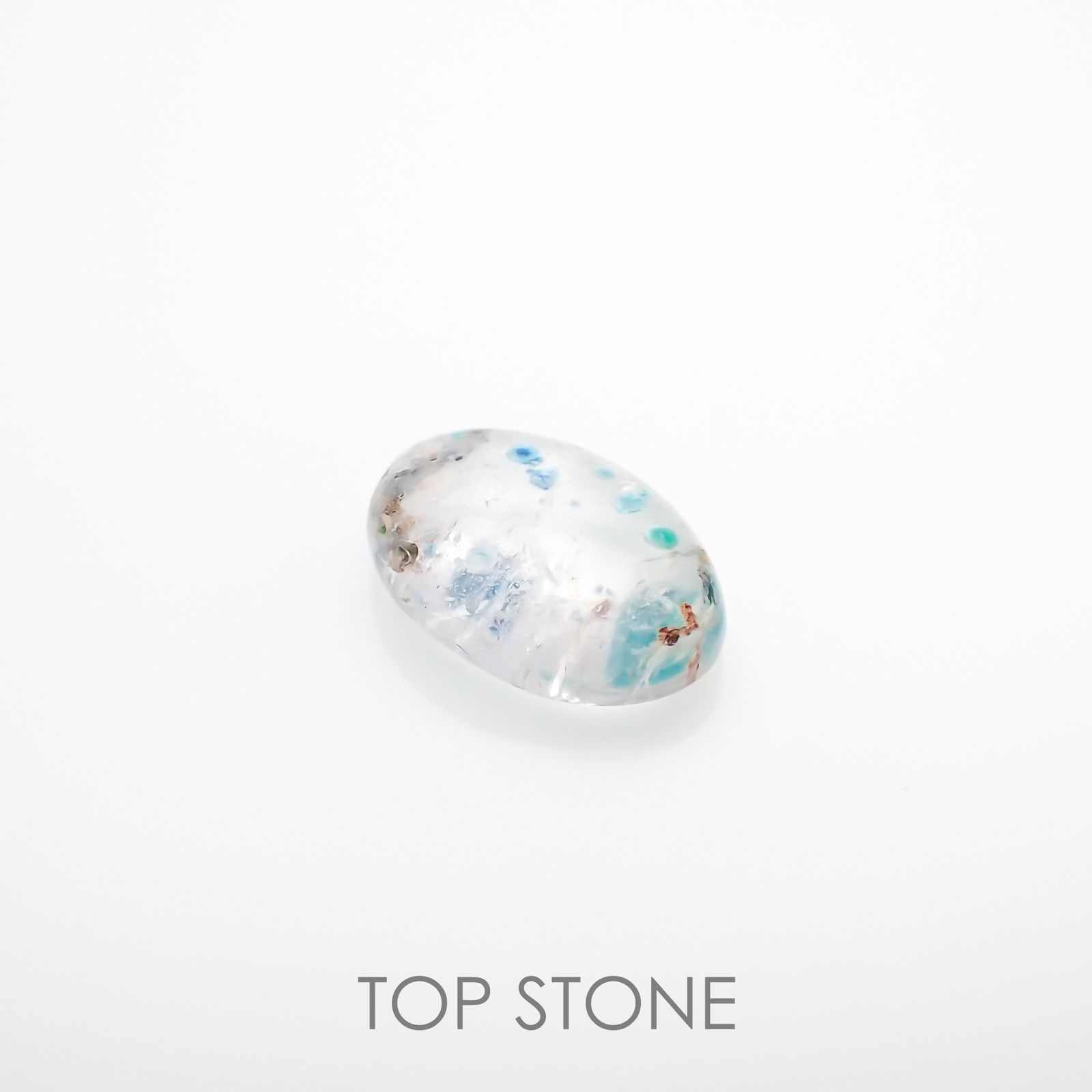 パライバクォーツ ブラジル産 1.95ct[220115032]10.3x6.9mm前後