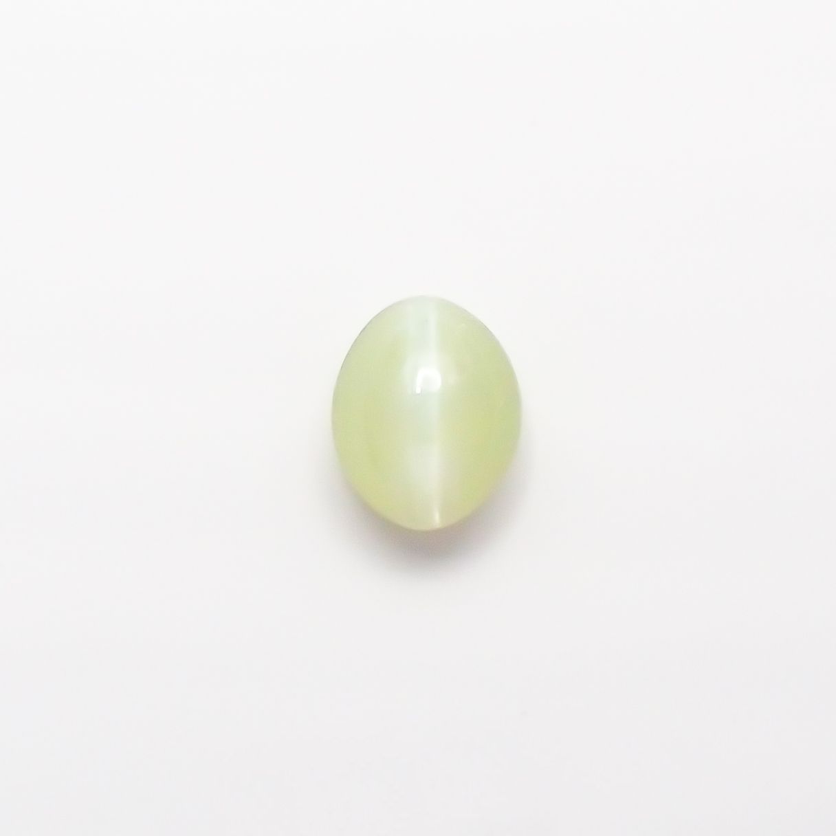 クリソベリルキャッツアイ(宝石名クリソベリル・キャッツアイ) スリランカ産 0.62ct 識別済[210711487]5×4mm前後