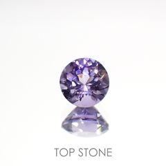 マリアライト(宝石名パープル・スキャポライト)スリランカ産 0.78ct 識別済[220114871]5.9x5.9mm前後