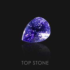 アイオライトサンストーン インド・ブラジル産 ルース 0.77ct[20118180]6.9×4.9mm前後