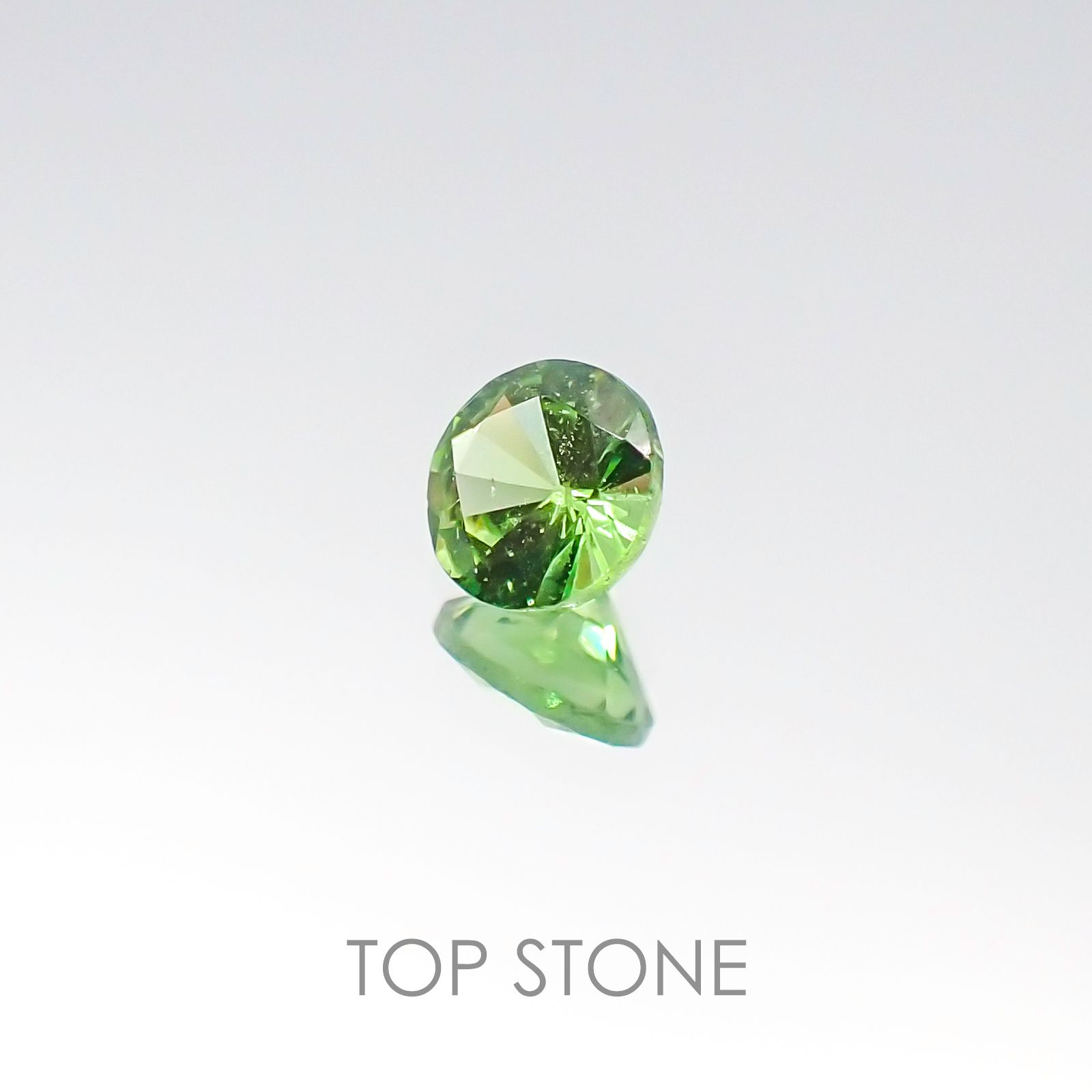 ミントガーネット ケニア産 ルース 0.26ct[20096102]3.9×3.9mm前後
