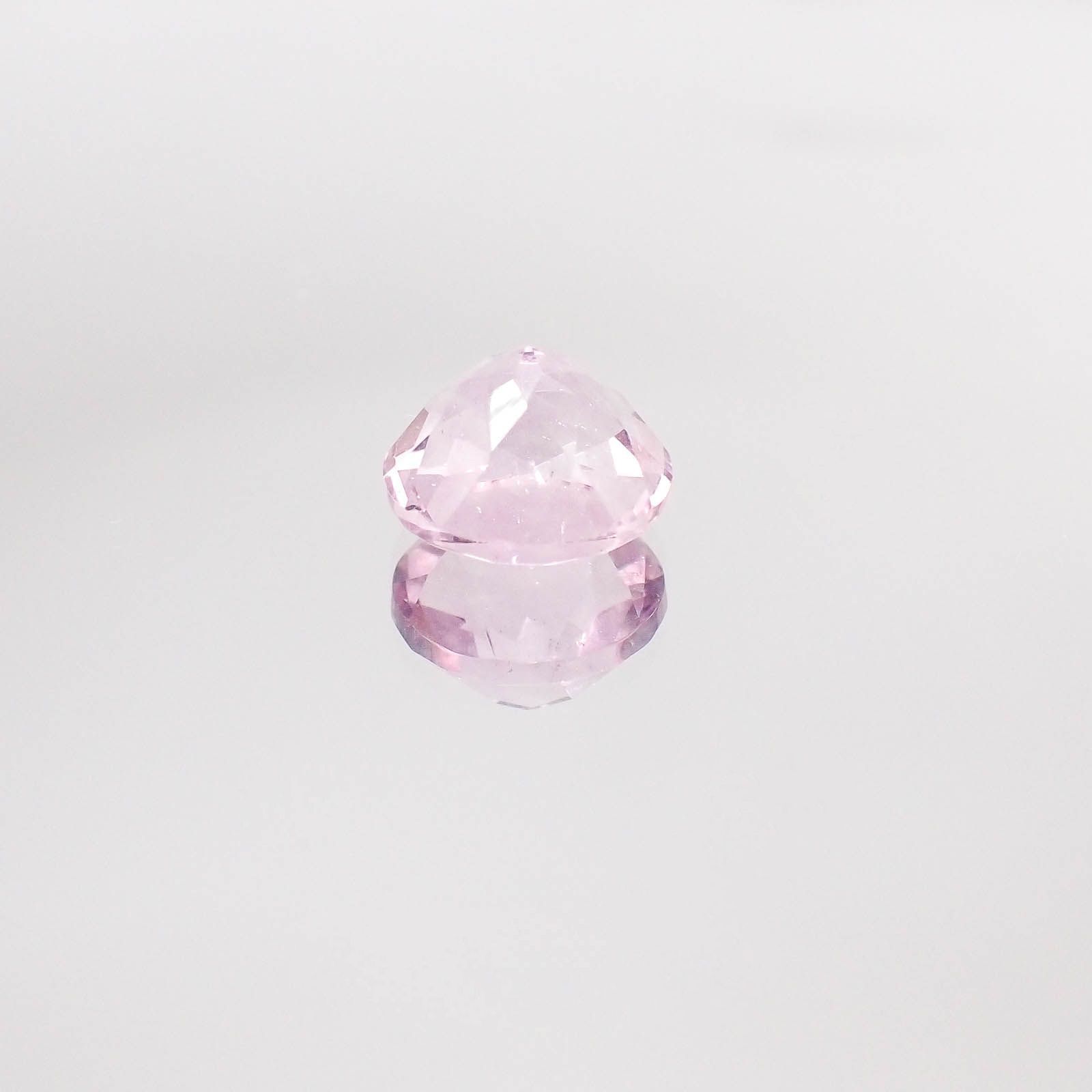 ピンクフローライト(宝石名ピンク・フルオライト)ブラジル産 3.39ct 識別済[230522247]9x8.9mm前後