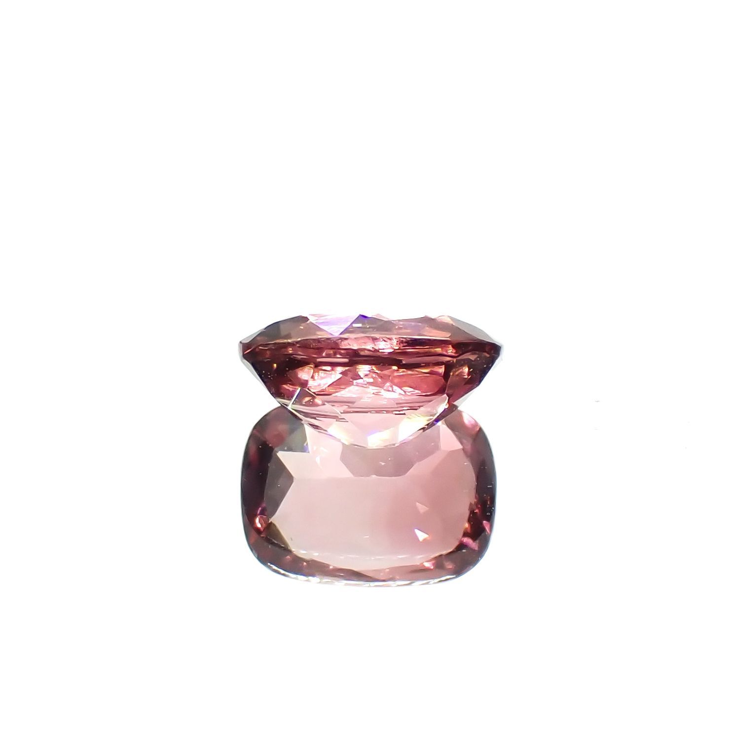 ピンクトルマリン(宝石名トルマリン)コンゴ民主共和国産 1.35ct 識別済[230320847]8x6mm前後