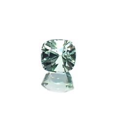 ブルーグリーントルマリン(宝石名トルマリン)アフガニスタン産 識別済 0.94ct / 5.5x5.2mm前後 [221018340]