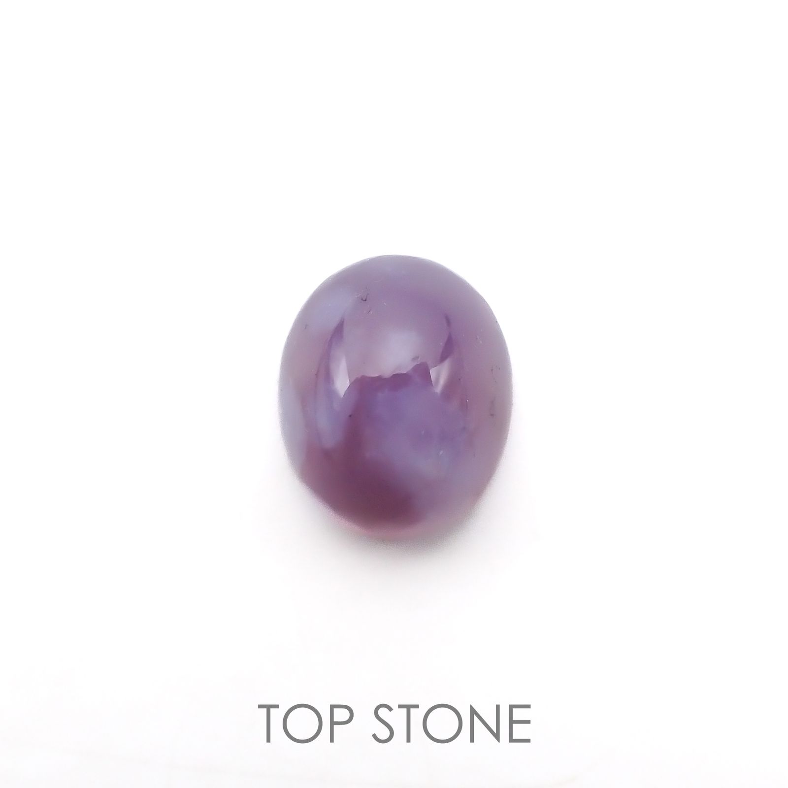 パープルカルセドニー インドネシア産 19.68ct[220917732]18.6x15.4mm前後