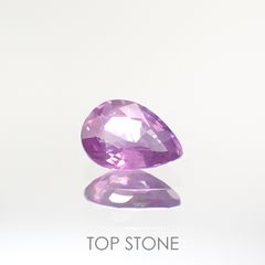 バイカラーサファイア(宝石名バイカラー・サファイア) マダガスカル/タンザニア産 0.69ct 識別済[210812487]6.8×4.7mm前後