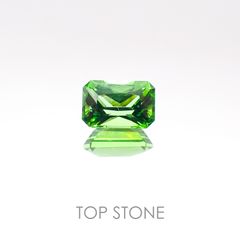 クロムトルマリン タンザニア産 ルース 0.91ct[20096212]6.9×4.5mm前後