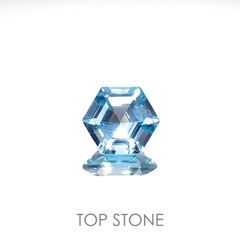 ◇ヘキサゴンカット◇ブルートパーズ ブラジル産 4.76ct[221219363]10x10mm前後