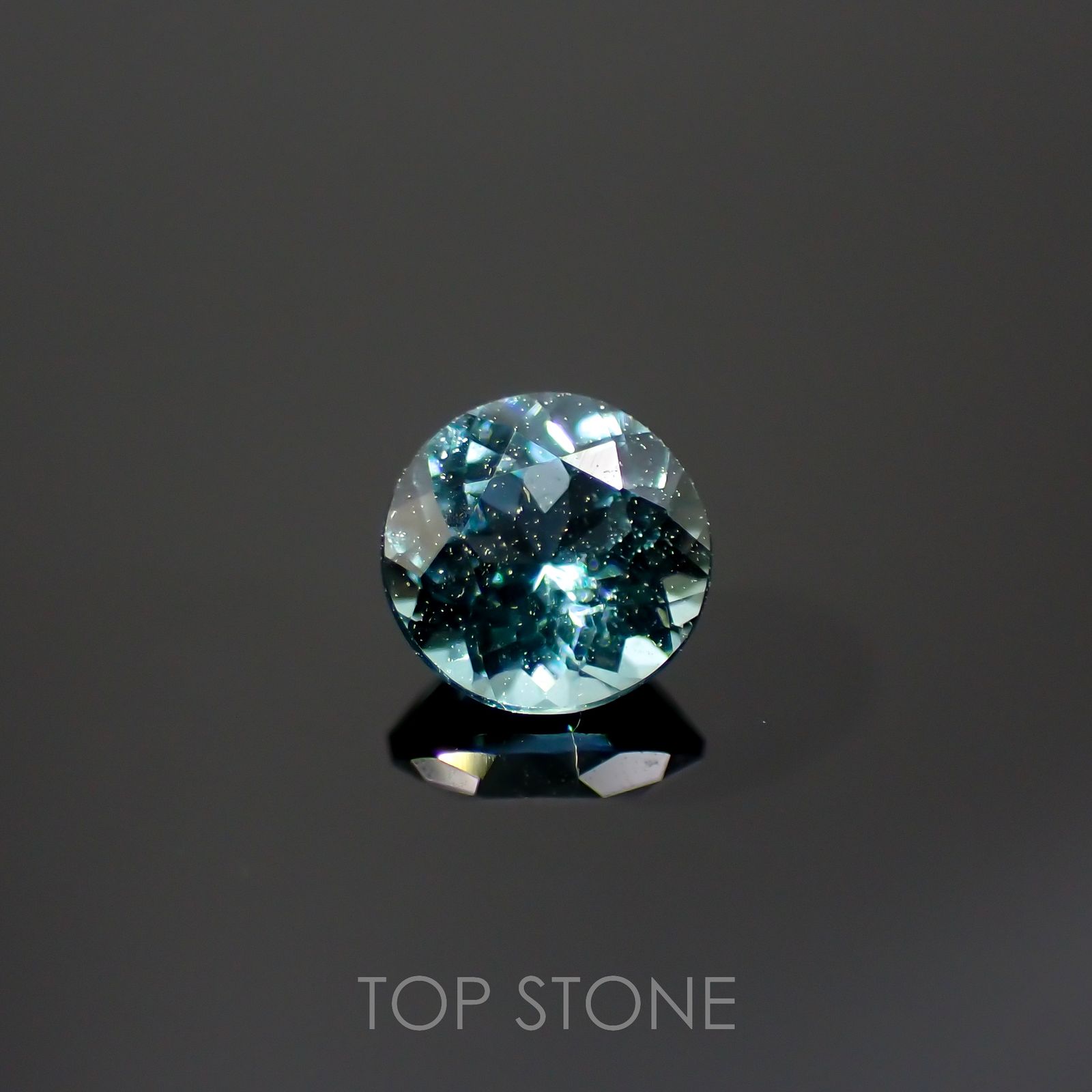 ラグーントルマリン(宝石名トルマリン)アフガニスタン産 0.24ct 識別済[220515843]3.9x3.8mm前後
