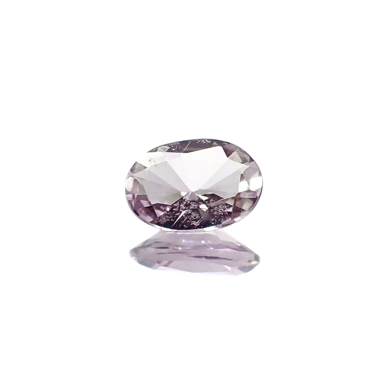 マリアライト(宝石名パープル・スキャポライト)タンザニア産 0.54ct 識別済[230722924]6.9x4.7mm前後