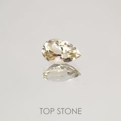シンハライト(宝石名シンハライト) スリランカ産 0.43ct 識別済[210610699]6×3.8mm前後