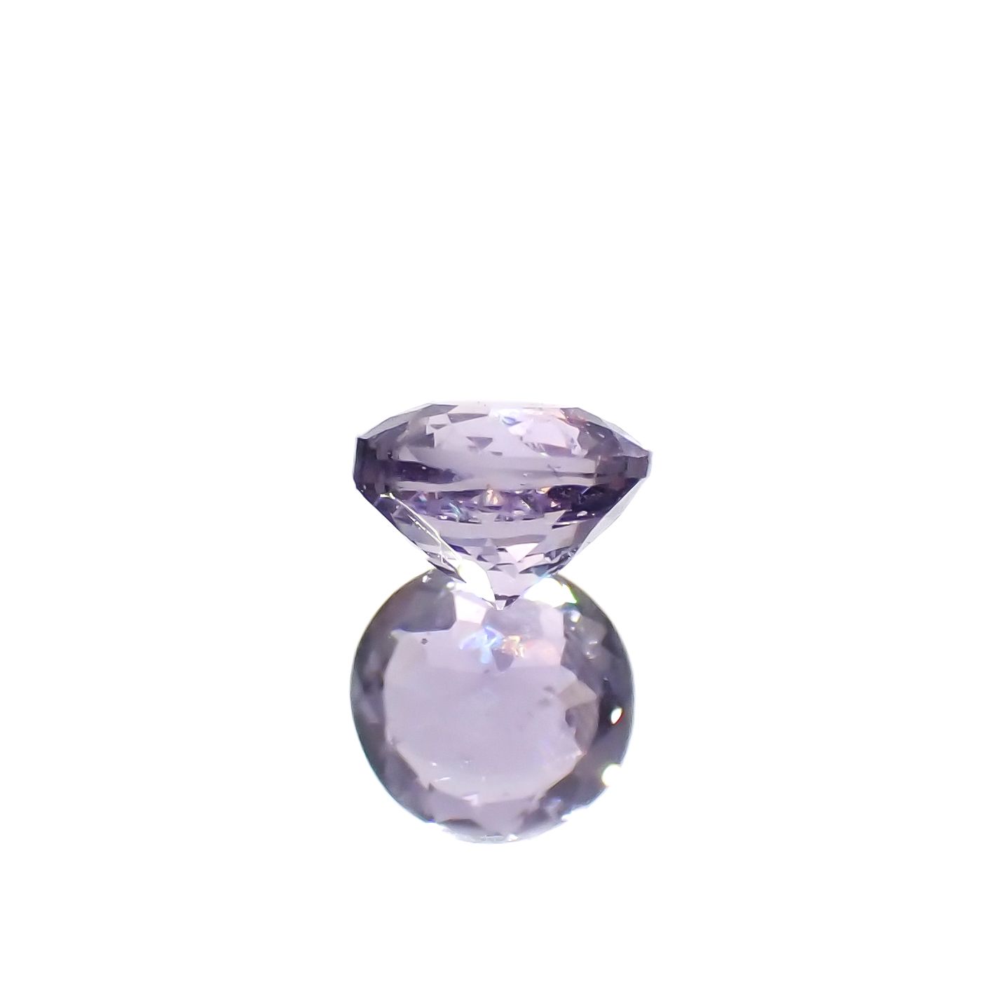マリアライト(宝石名パープル・スキャポライト)スリランカ産 0.23ct 識別済[240326978]3.9x3.9mm前後