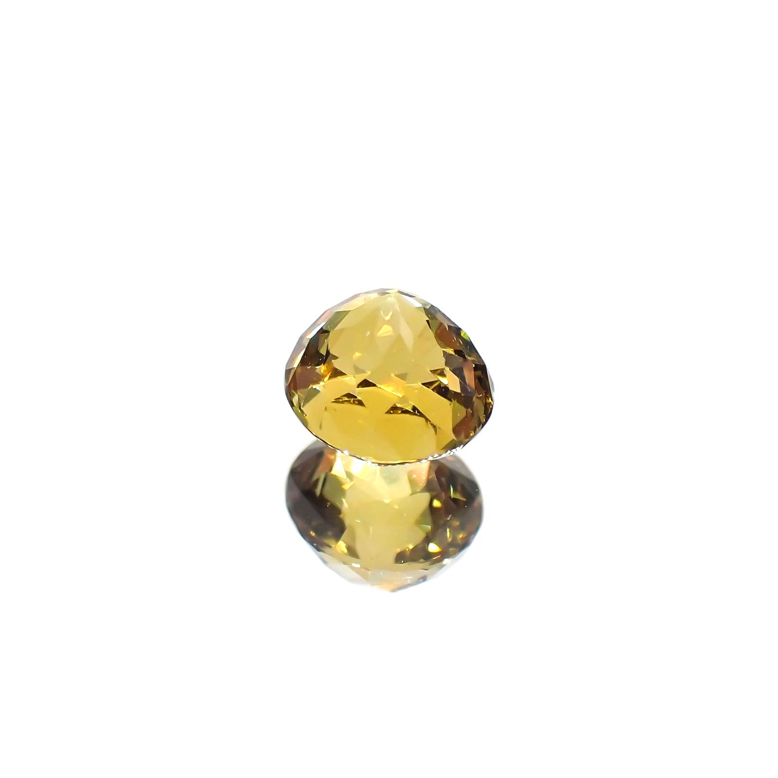 マリガーネット(宝石名グロッシュラー アンドラダイト・ガーネット)マリ共和国産 1.40ct 識別済[220115241]6.5x5.9mm前後
