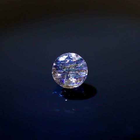 レインボースキャポライト ブラジル産 0.43ct[240326860]4.9x4.9mm前後