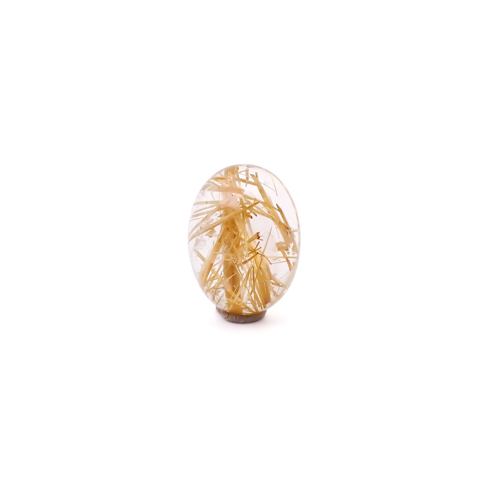 ルチルクォーツ ブラジル産 9.94ct / 16x12.1mm前後 [260732400]