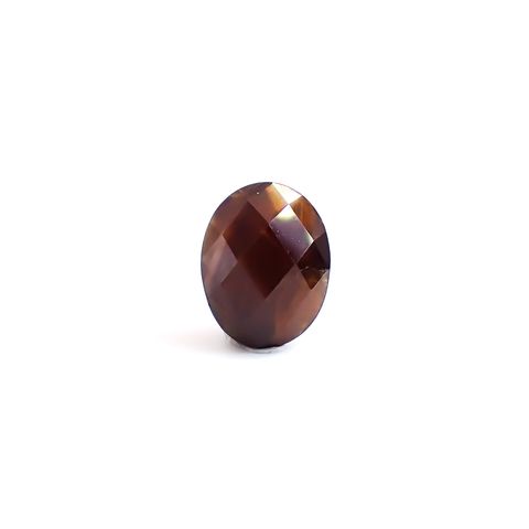 ◇リバーシブル・チェッカーカット◇レインボーガーネット 日本・奈良県産 2.81ct / 9.2x7.2mm前後 [260932919]