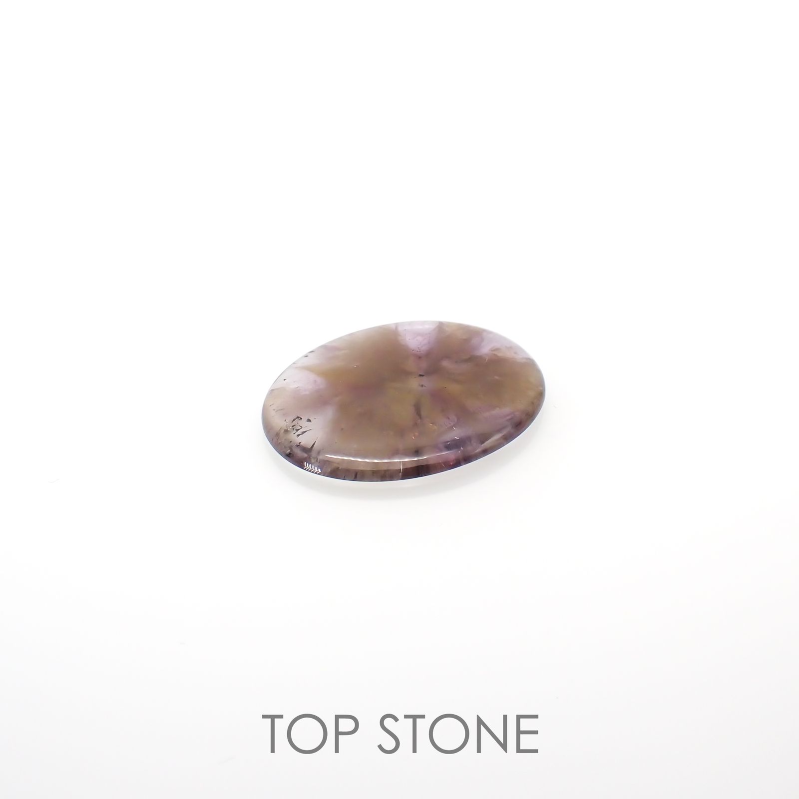トラピッチェアメトリン 偏光板2枚付き  ブラジル・ミナスジェライス州産 13.16ct[220918105]25.9x20.7mm前後