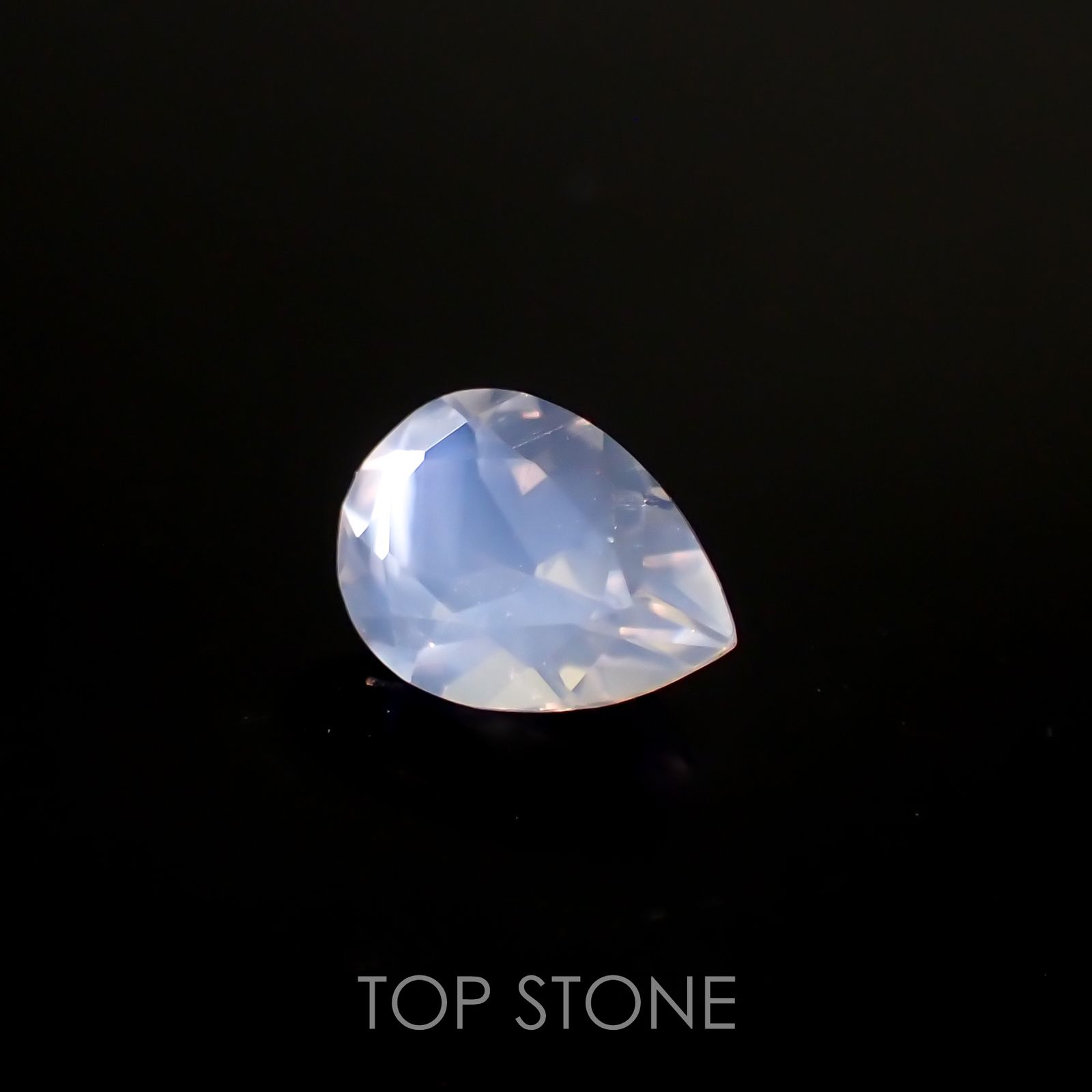 ムーンストーン(宝石名ムーンストーン)インド/スリランカ産 0.58ct 識別済[211113669]7.1x5mm前後