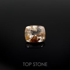 ヘデンベルジャイトインクォーツ インドネシア産 3.09ct[220917834]10.3x8.8mm前後