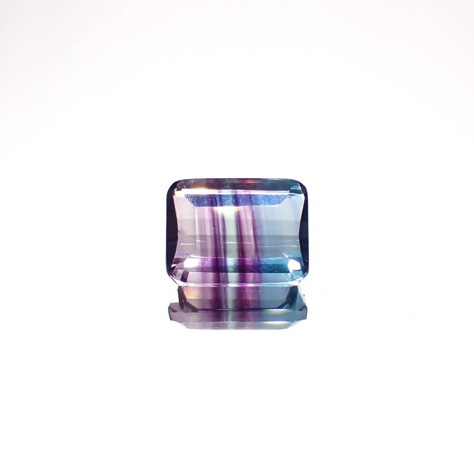 パーティカラーフローライト ブラジル産 2.64ct[230421756]9x7mm前後