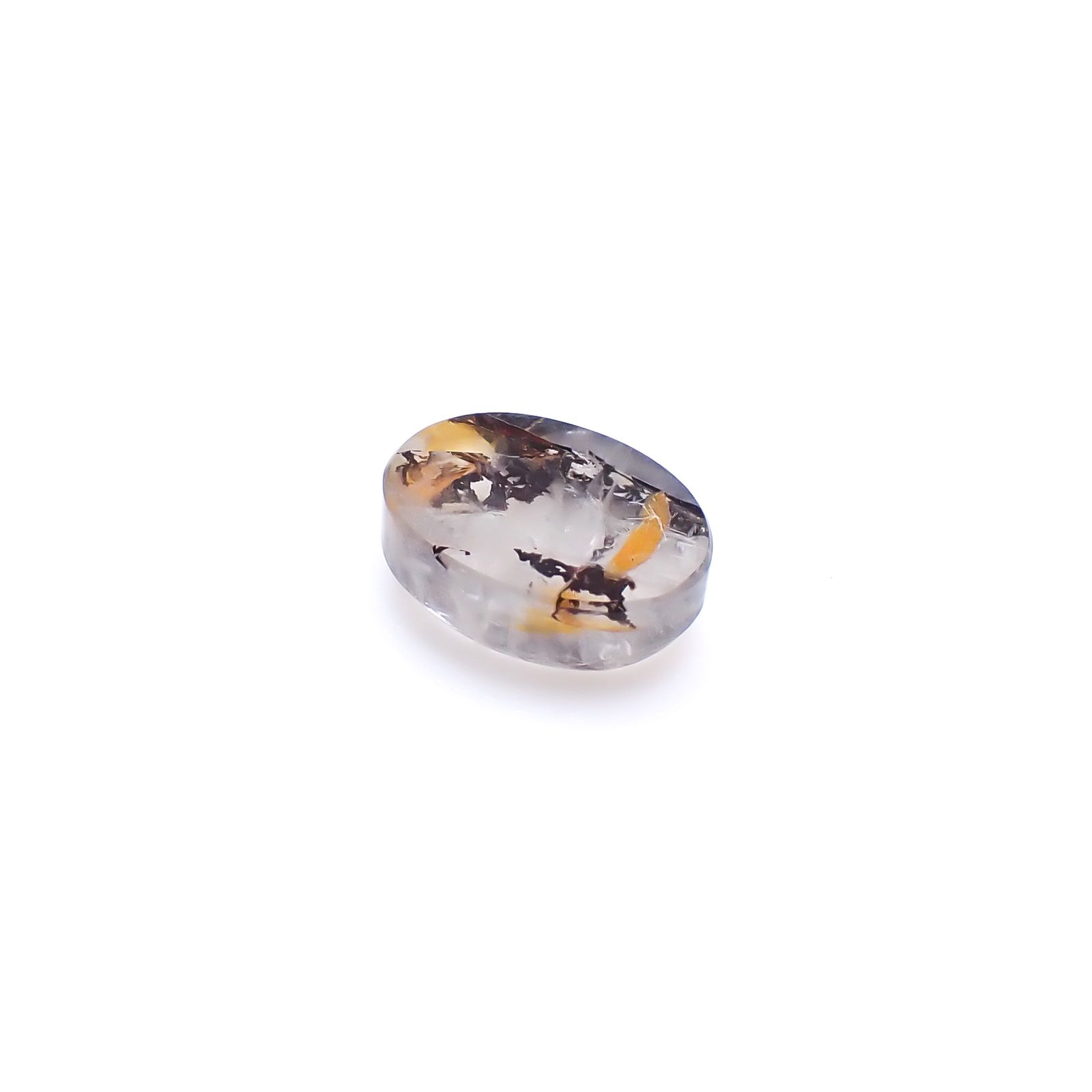 デンドリチッククォーツ ブラジル産 1.92ct / 8.8x6mm前後 [260724034]