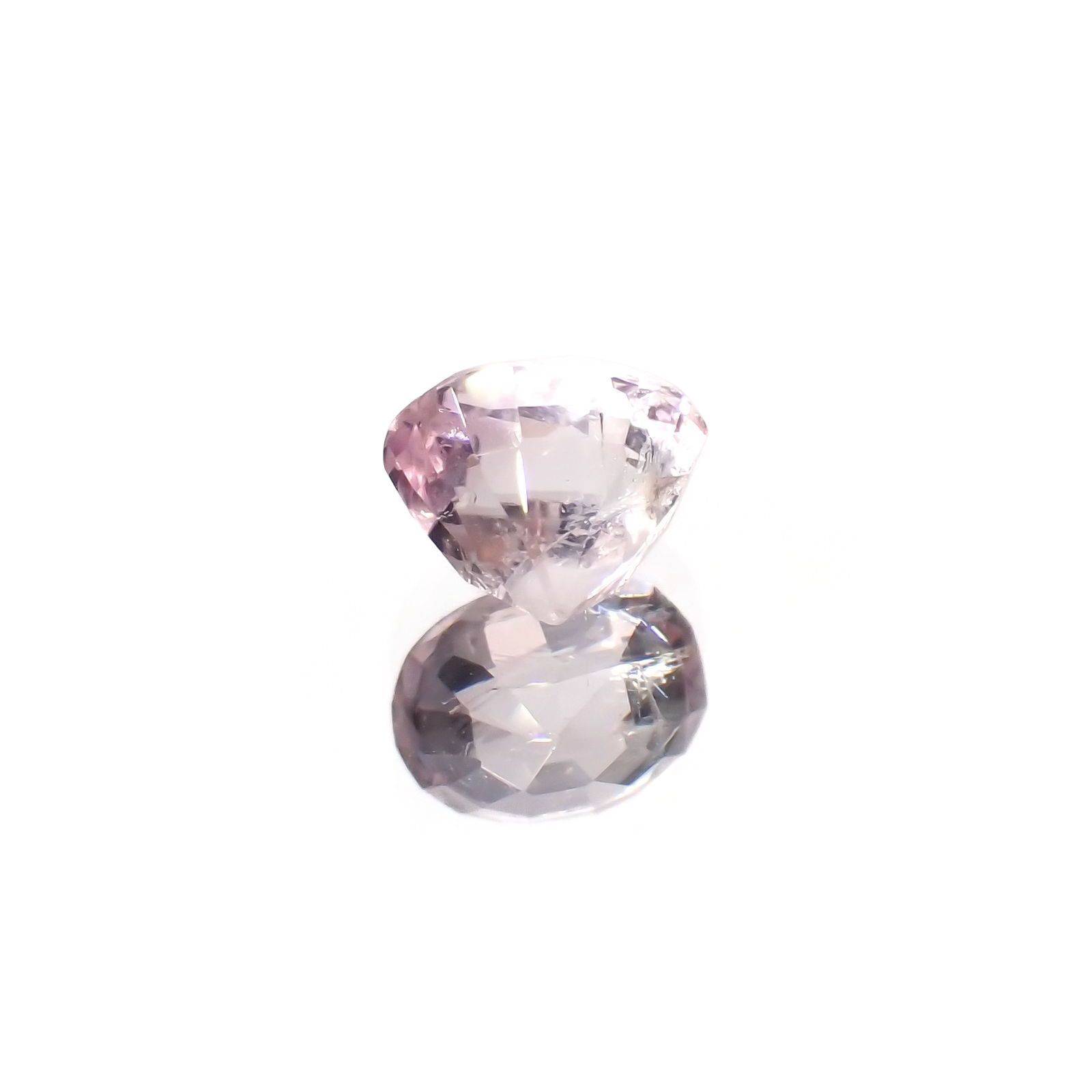 ピンクポードレッタイト (宝石名ポードレッタイト )ビルマ産 ソ付(彩珠) 0.306ct / 4.6x3.5mm前後 [231023921]