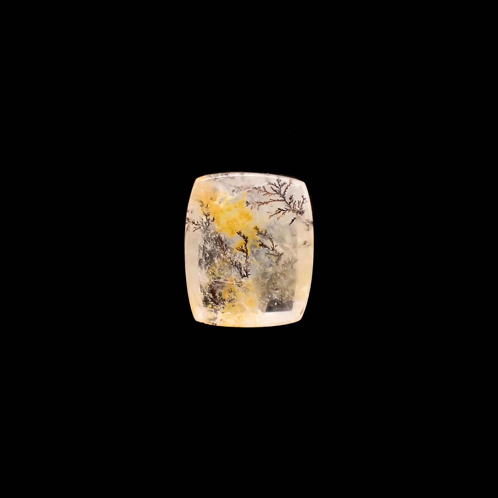 デンドリチッククォーツ ブラジル産 3.34ct[231224906]11.1x9.3mm前後