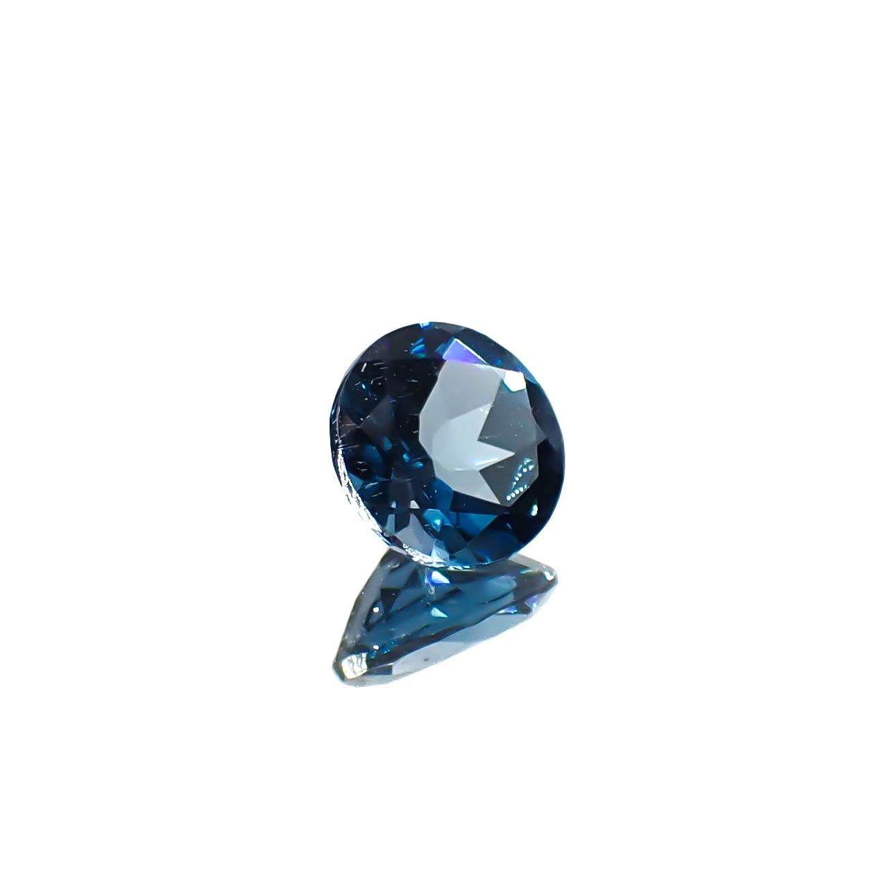 ロンドンブルートパーズ ブラジル産 0.85ct / 6x6mm前後 [250931130]