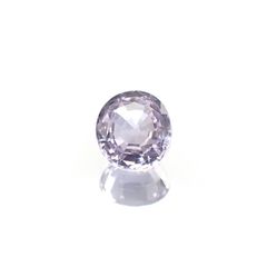 ラベンダーサファイア(宝石名サファイア) マダガスカル/スリランカ産 識別済 0.90ct / 6.2x5.4mm前後 [210812504]