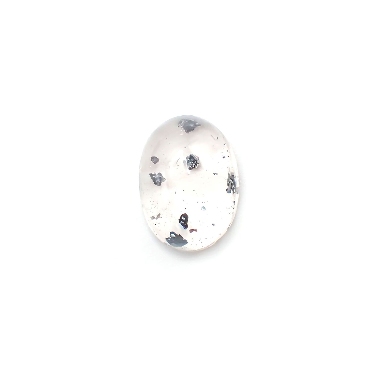 ヘマタイトインクォーツ 中国産 9.05ct[231124182]15.8x11.6mm前後