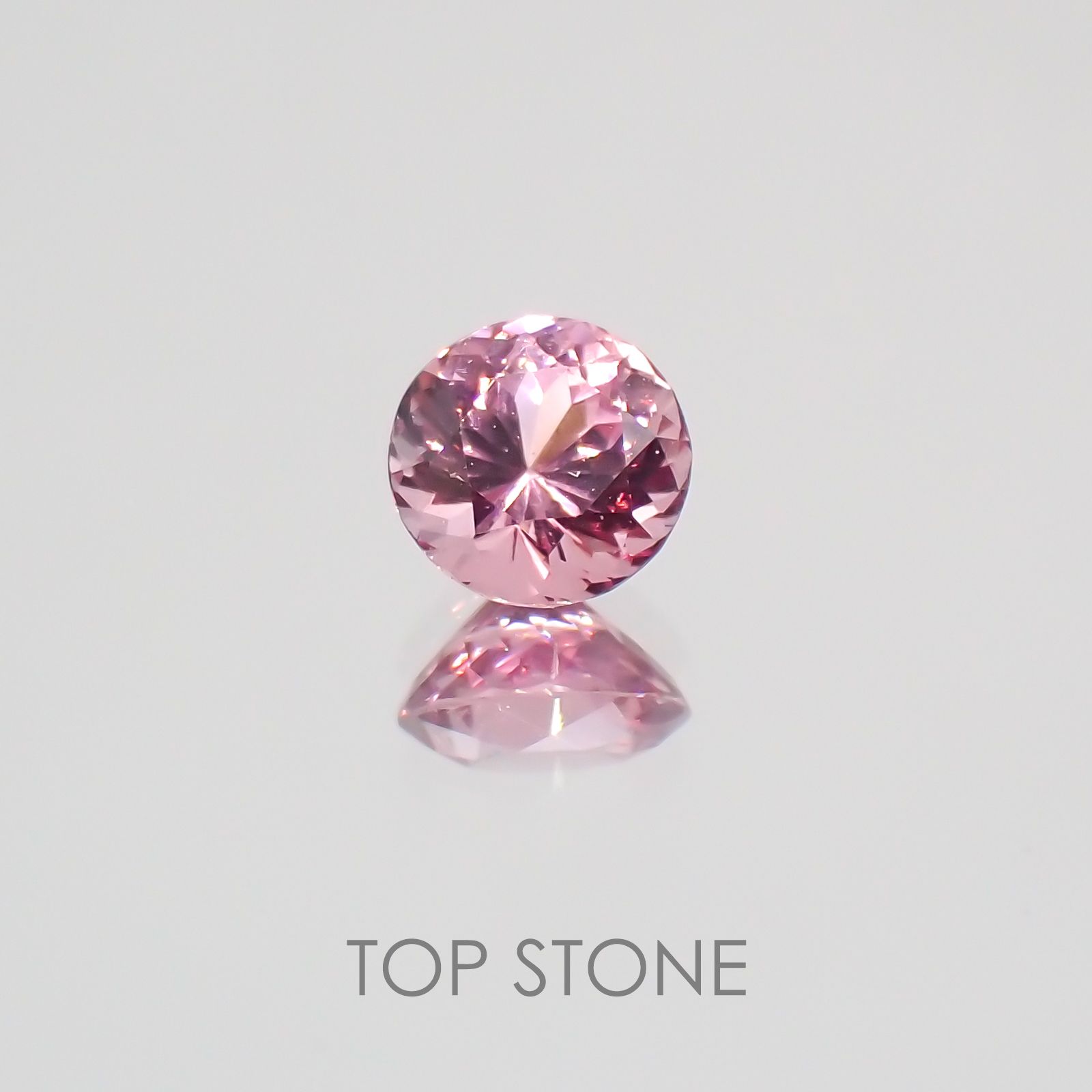 ホットピンクスピネル ビルマ産 ルース 0.36ct[210610009]4.2×4.2mm前後