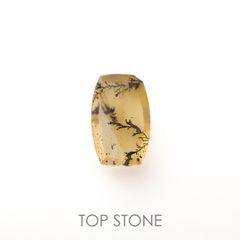 デンドリチッククォーツ ブラジル産 3.08ct[220817338]13.2x8.6mm前後