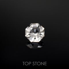 ◇オクタゴンカット◇レムリアンシードクリスタル(保証シール付き) ブラジル産 0.83ct[221018278]6x6mm前後