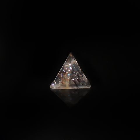 レインボーラティスサンストーン オーストラリア産 0.36ct[240326520]5.7x5.5mm前後