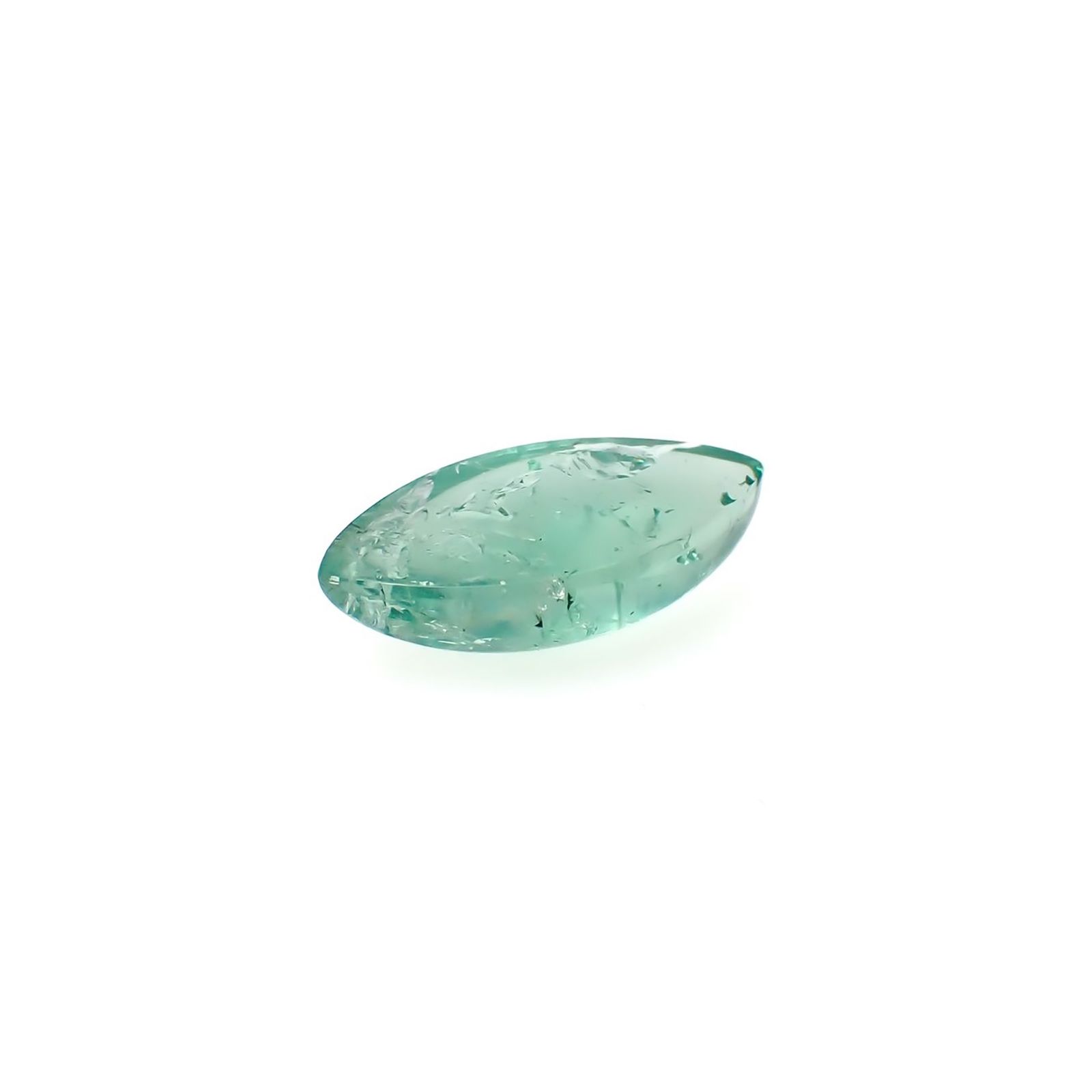 フローライト フルオレッセンス イギリス・ロジャリー鉱山産 3.69ct / 14.4x7.4mm前後 [240527710]
