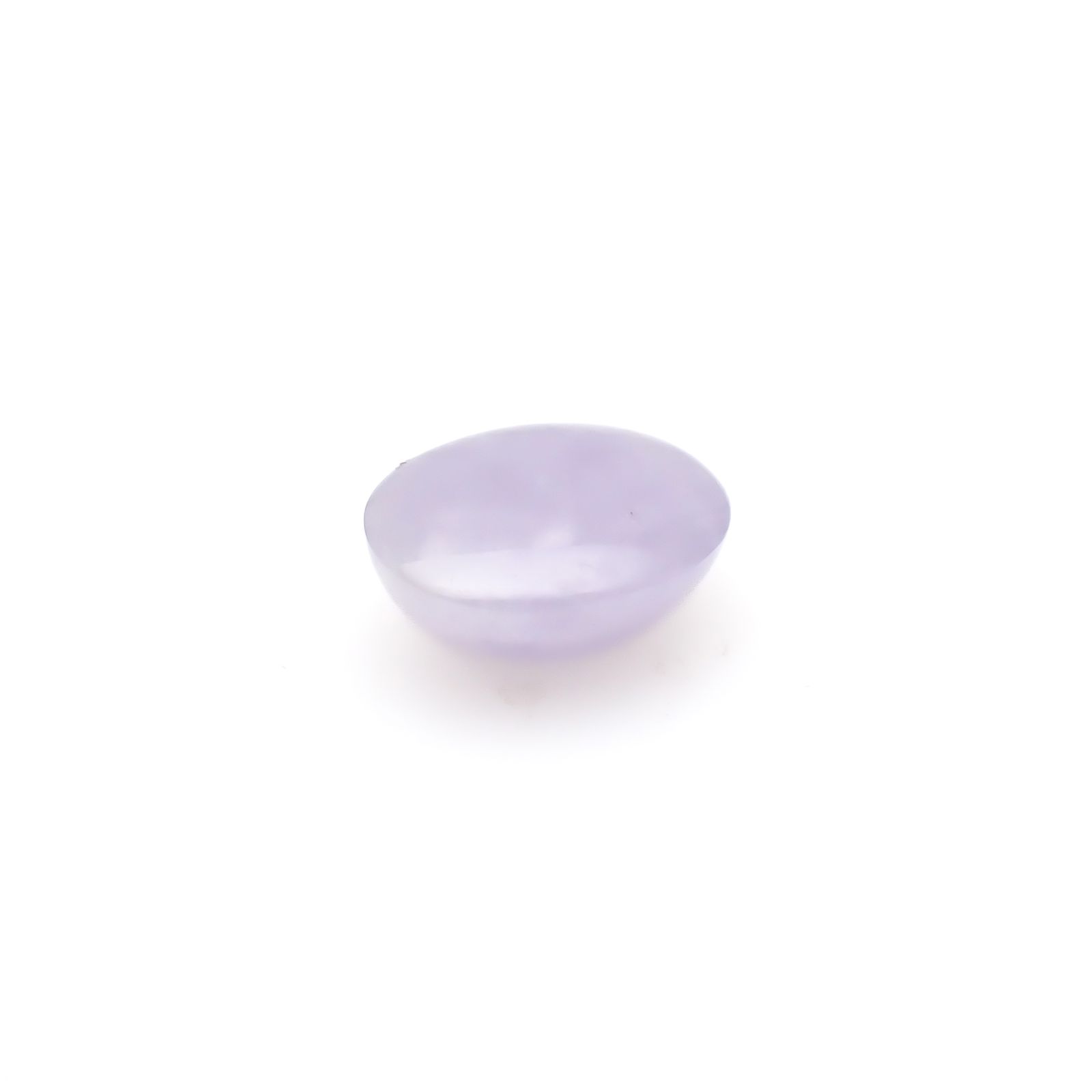 ラベンダー翡翠 ビルマ産 2.65ct[240628399]9.2x7.3mm前後