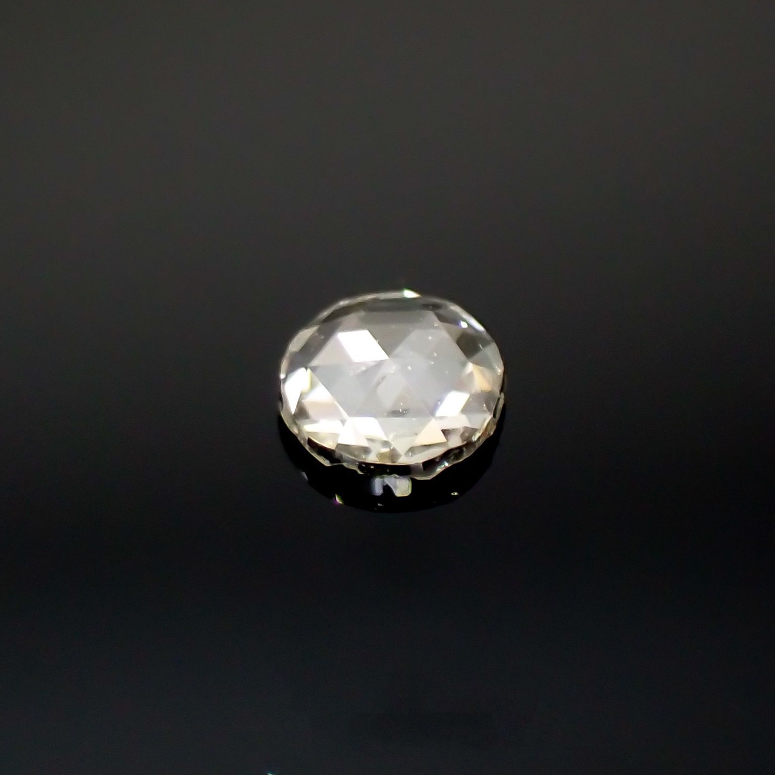 ◇ローズカット◇ダイヤモンド SI-VS/D-G(宝石名ダイアモンド) 0.050ct 識別済[220114720]2.4x2.4mm前後