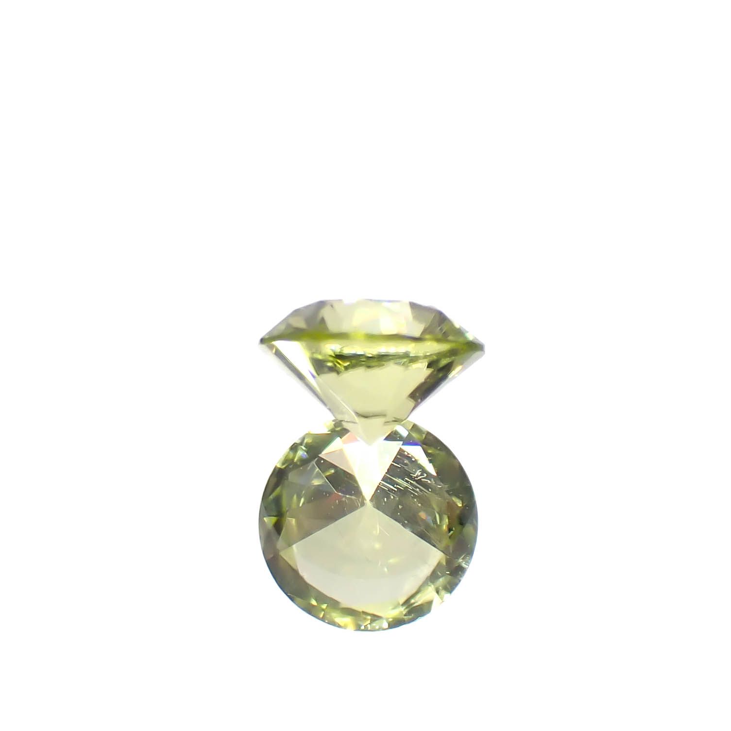 パラサイティックペリドット 採取地：インドネシア・ジェパラ 0.16ct [250730750]3.5x3.5mm前後