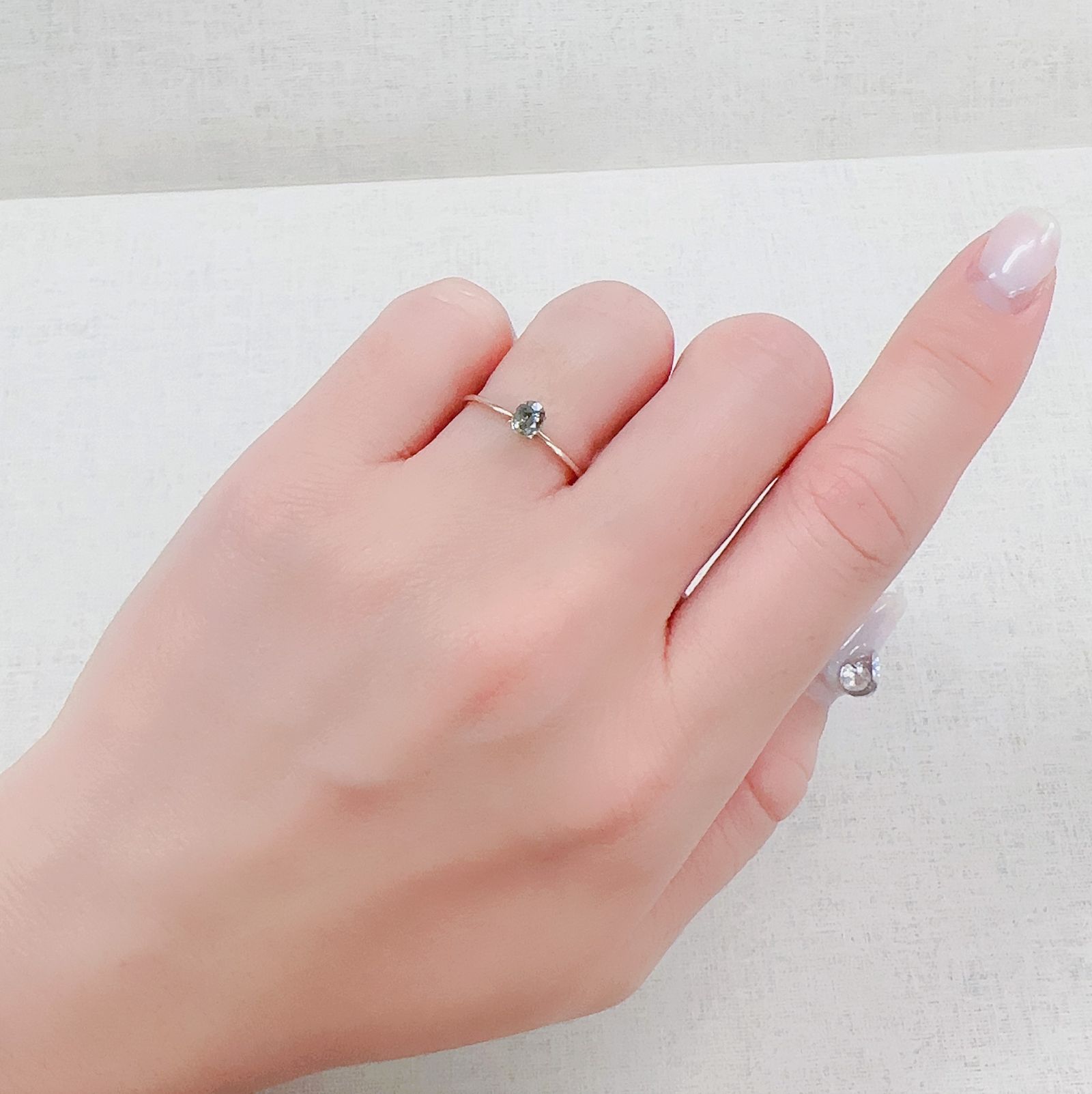 アレキサンドライト(宝石名アレキサンドライト)タンザニア産 0.33ct 識別済[230321352]4.1x3.5mm前後