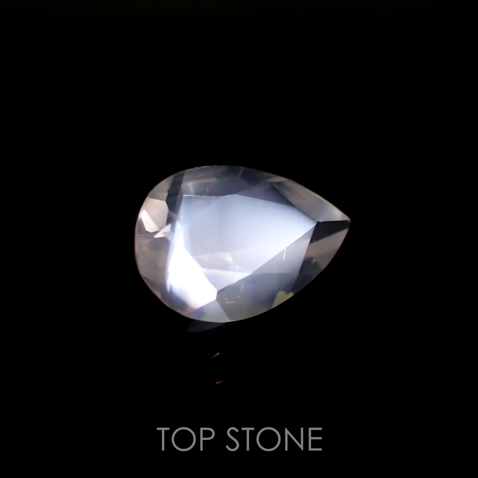 ムーンストーン(宝石名ムーンストーン)インド/スリランカ産 0.53ct 識別済[211113671]7.1x5mm前後
