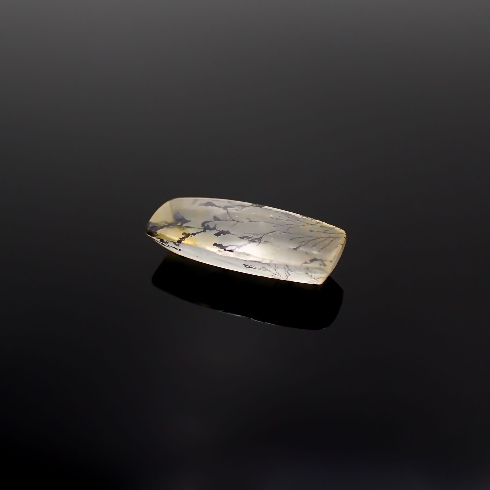 デンドリチッククォーツ ブラジル産 5.14ct[230521967]18.2x7.5mm前後