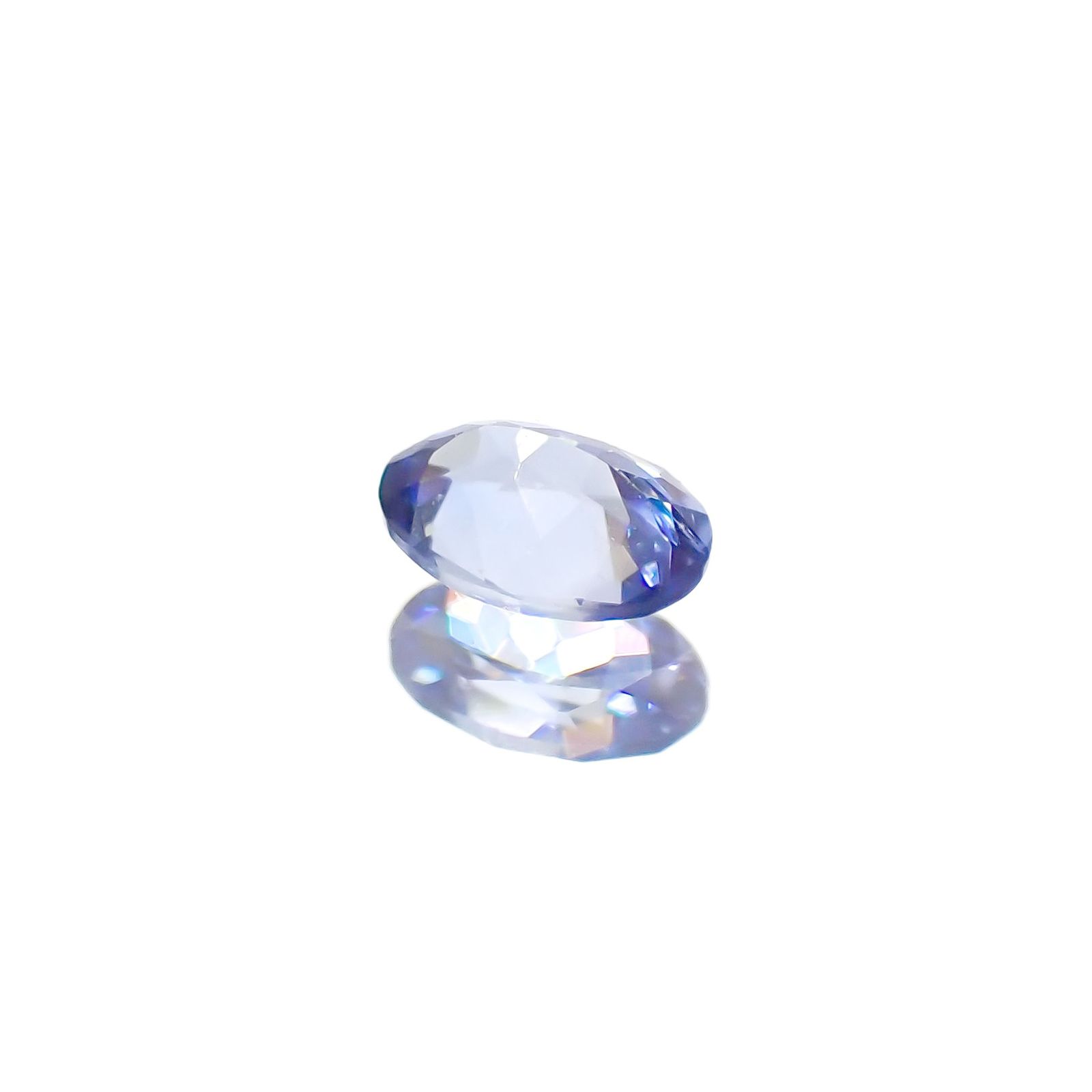 ベニトアイト(宝石名ベニトアイト)アメリカ・カリフォルニア州産 識別済 0.092ct / 3.3x2.3mm前後 [260523204]