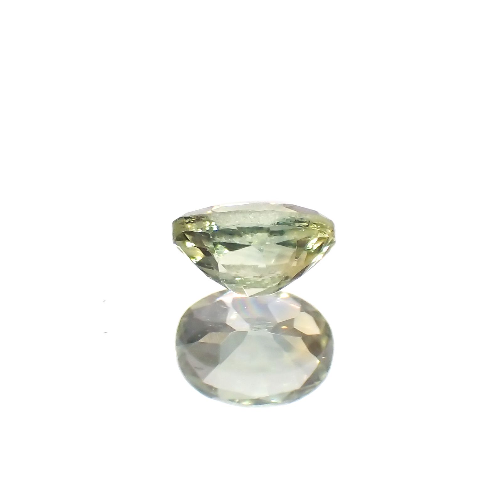モンタナサファイア(宝石名サファイア)アメリカ・モンタナ州産 0.21ct 識別済[230321281]3.9x2.9mm前後