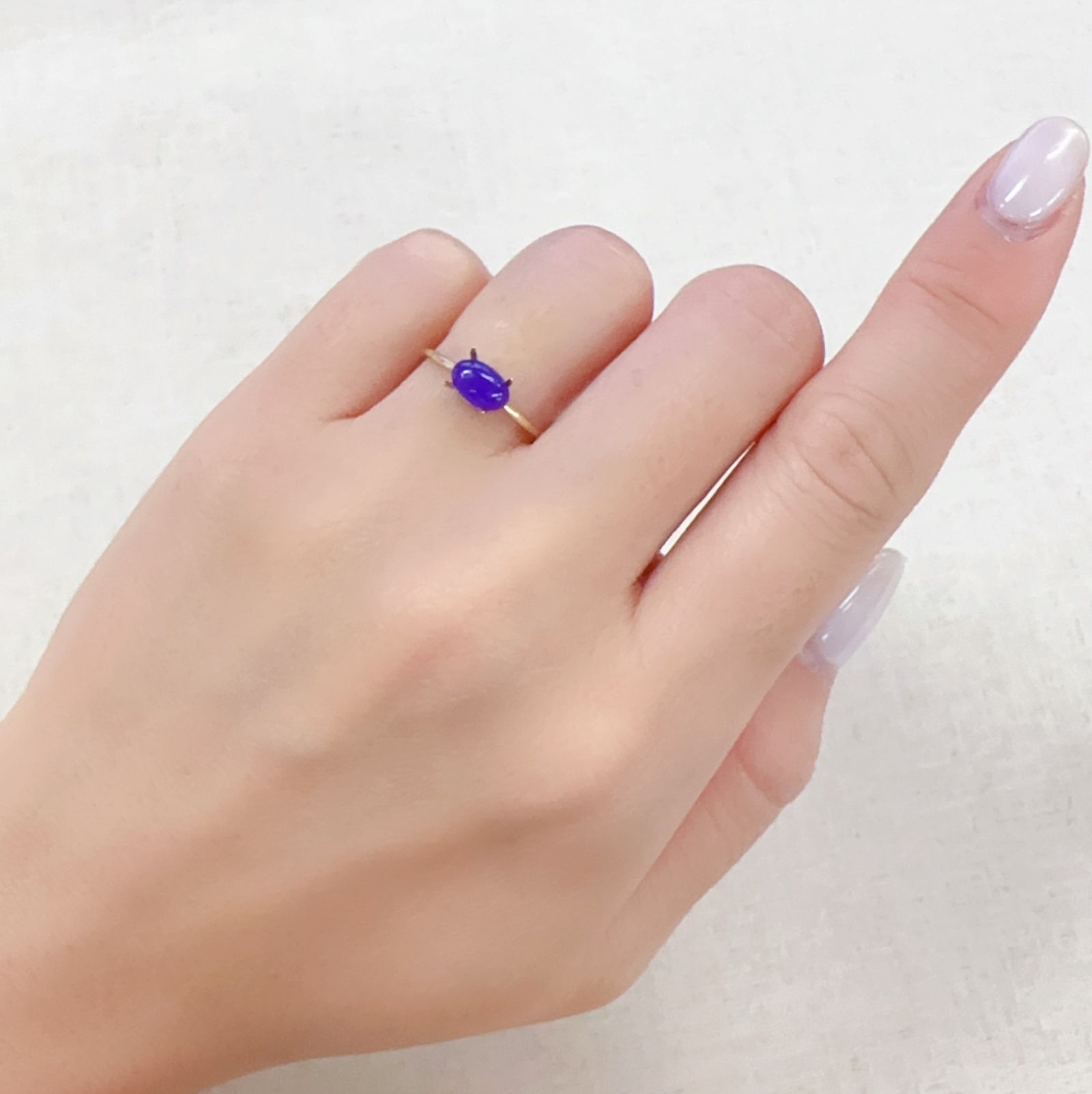 スギライト 南アフリカ産 0.55ct[230722871]7x4.5mm前後