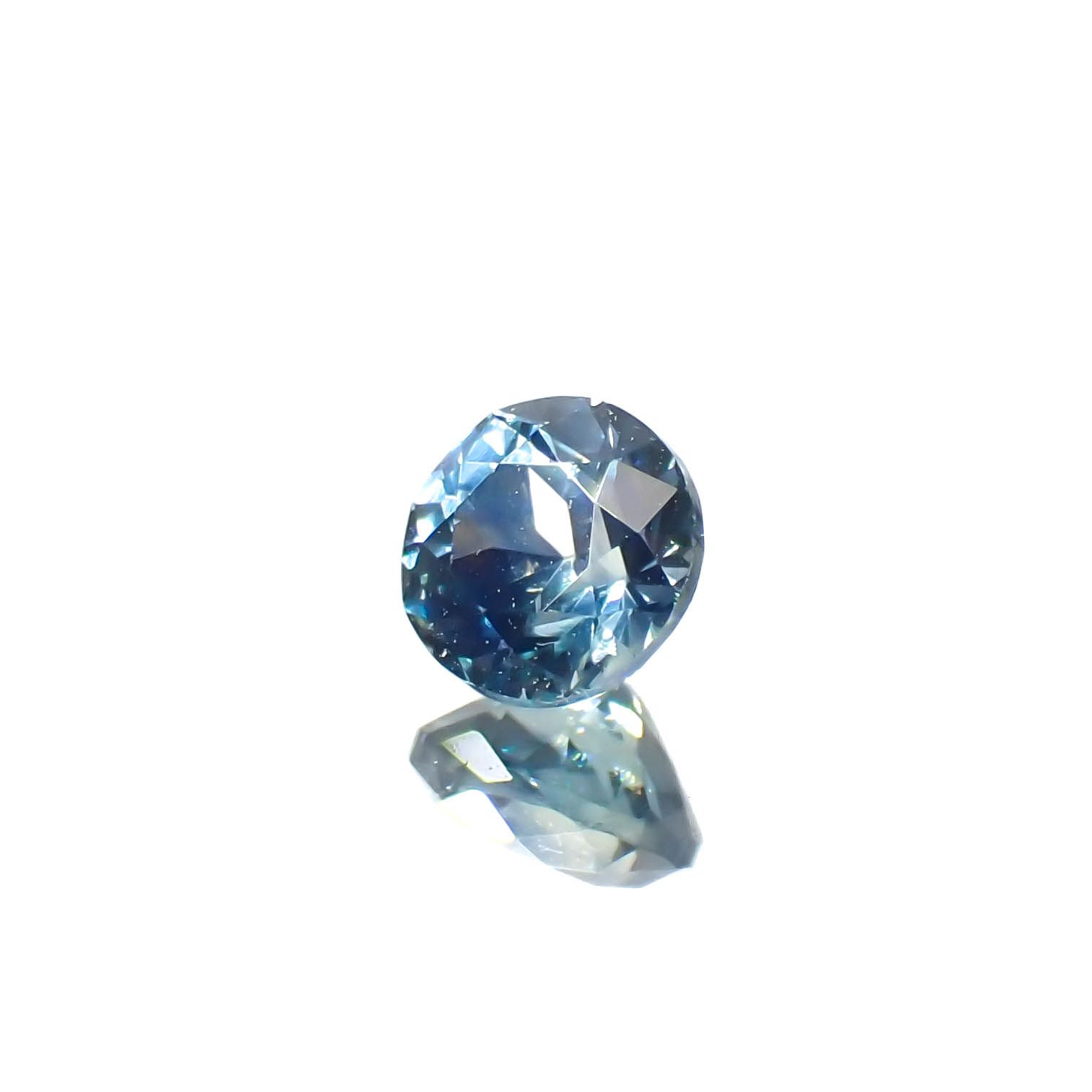 モンタナサファイア アメリカ・モンタナ州産 0.46ct[240326400]4.3x4.3mm前後