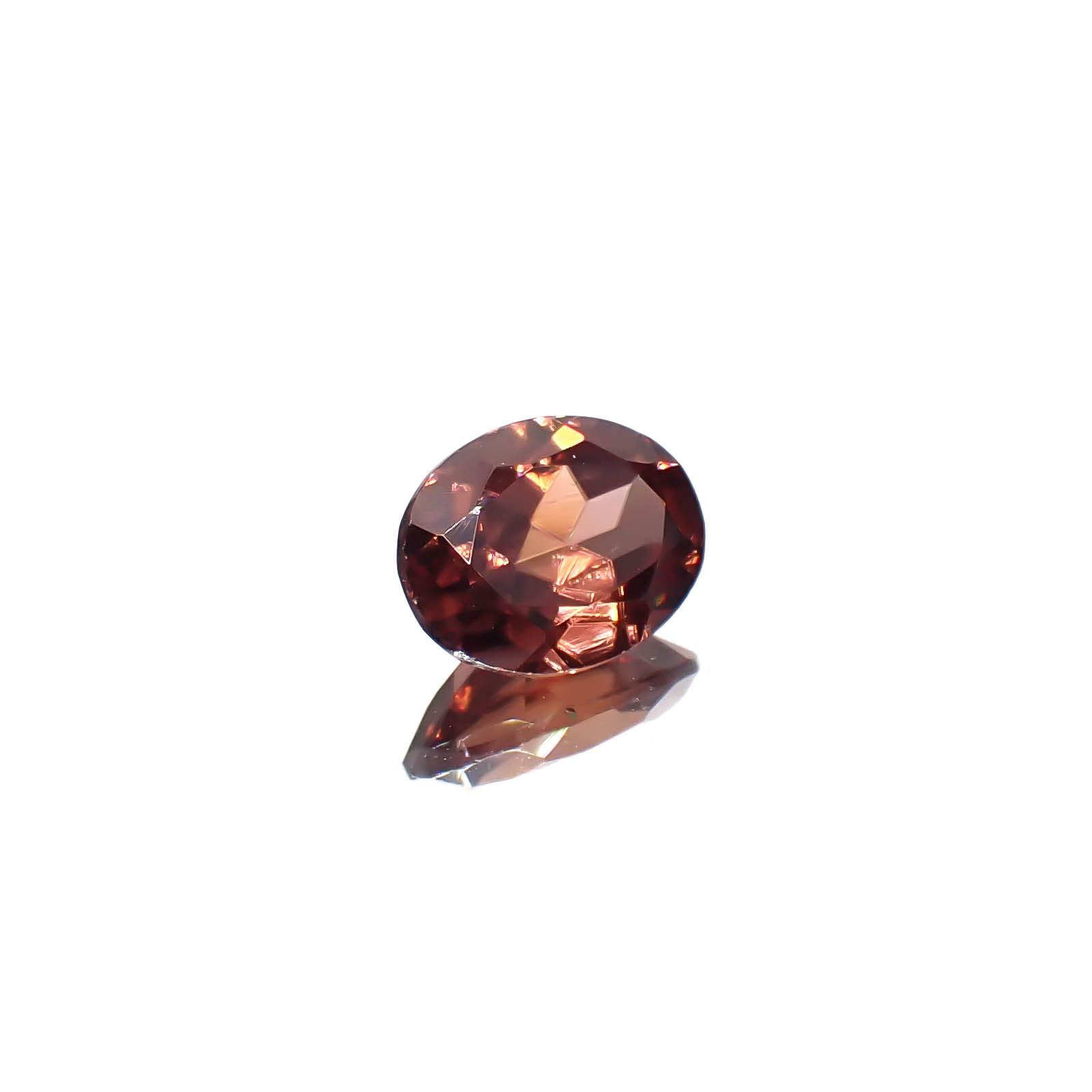 オレンジジルコン スリランカ/カンボジア産 2.58ct[240728500]9x7mm前後