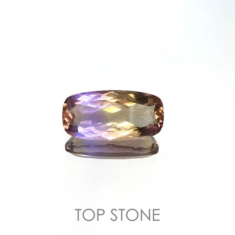アメトリン ブラジル産 12.22ct[221018582]22.2x11.1mm前後