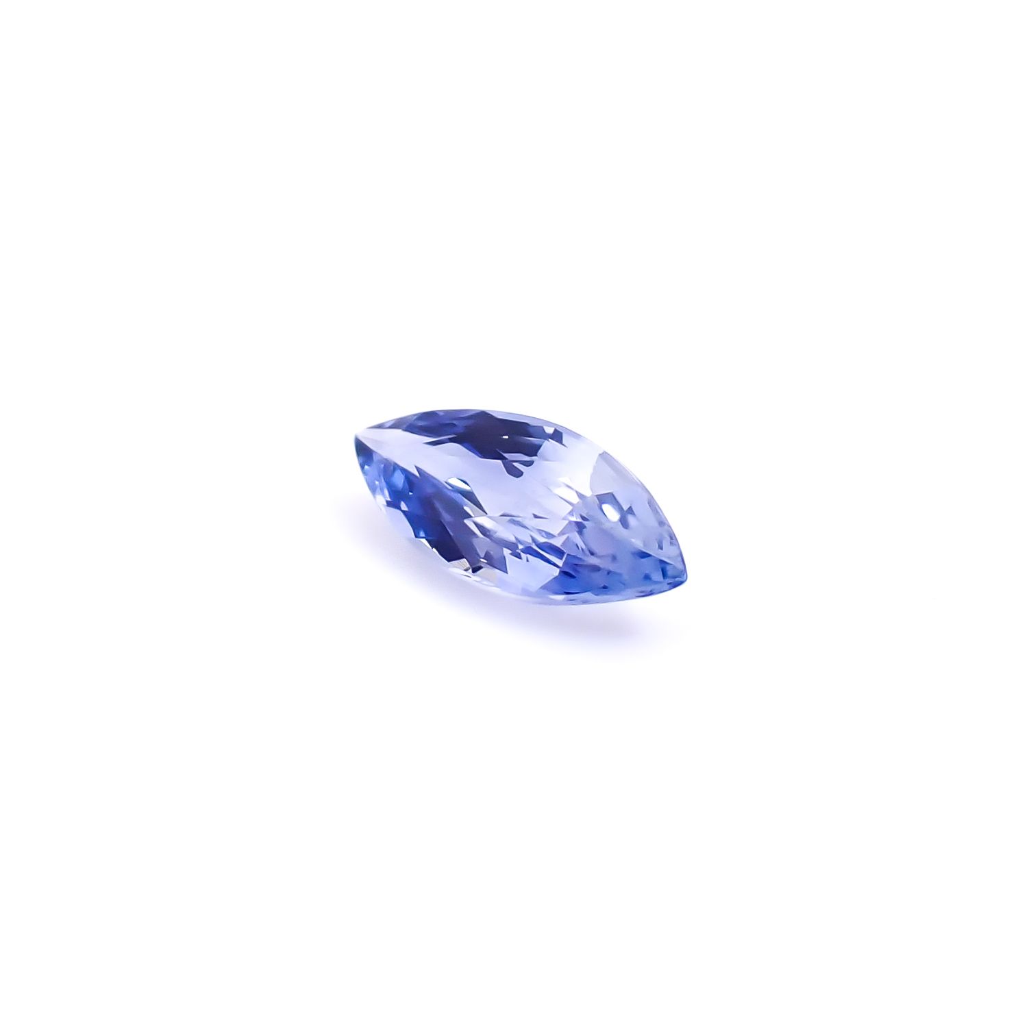 アイスブルーサファイア スリランカ/マダガスカル産 0.37ct / 7.3x3.1mm前後 [260632475]