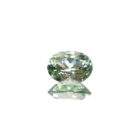 バナジウムコーネルピン(宝石名コーネルピン)タンザニア・タンガ州産 識別済 0.63ct / 6.4x4.7mm前後 [220716760]