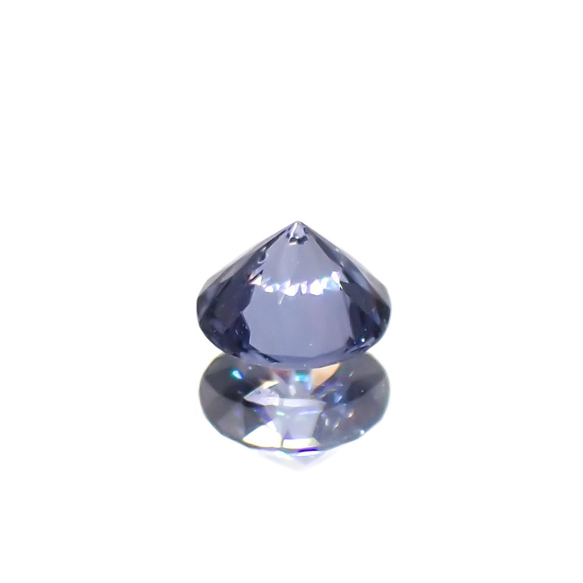 グレイッシュブルースピネル(宝石名スピネル)ビルマ/マダガスカル産 0.26ct[230722672]3.9x3.9mm前後